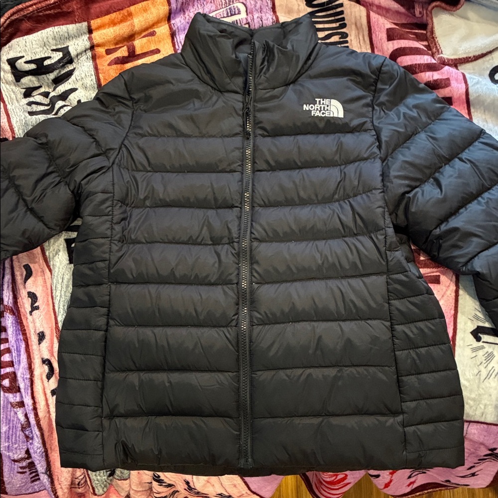 The North Face Charcoal Quilted Jacket